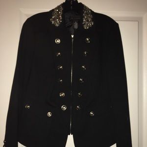 INC International Concept Black Jacket